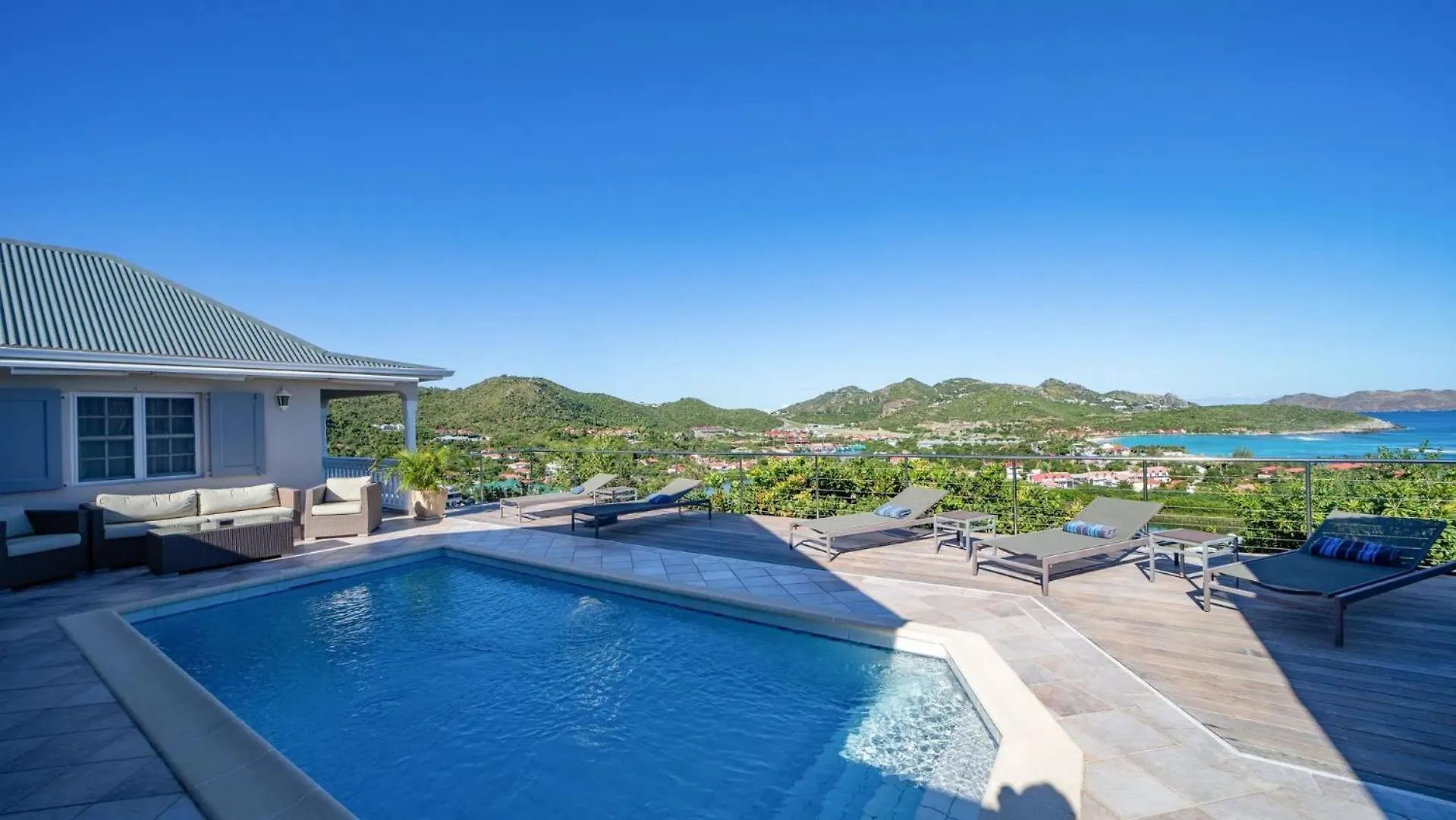 Cozy Caribbean Style Villa with Relaxing Views Gustavia 0*,  St. Barthélemy