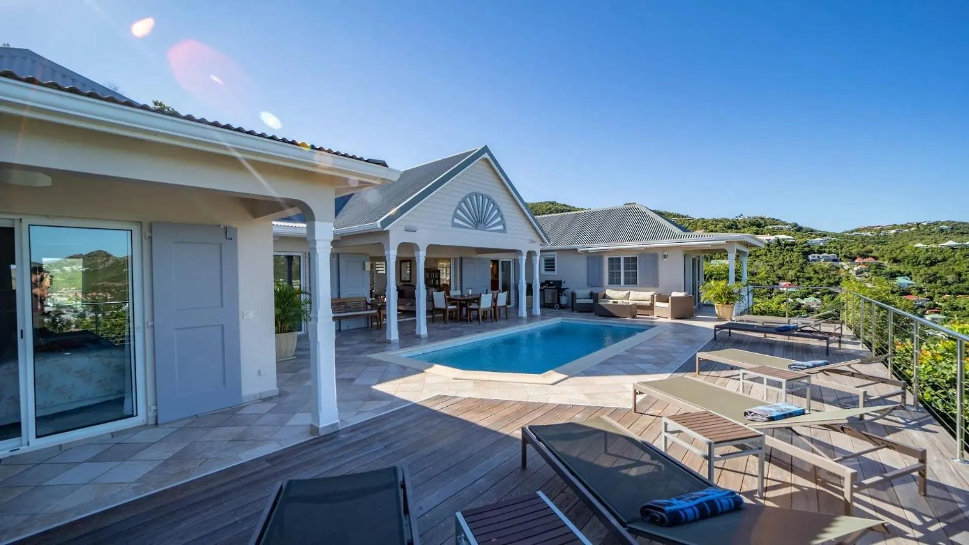 Cozy Caribbean Style Villa with Relaxing Views Gustavia 0*,