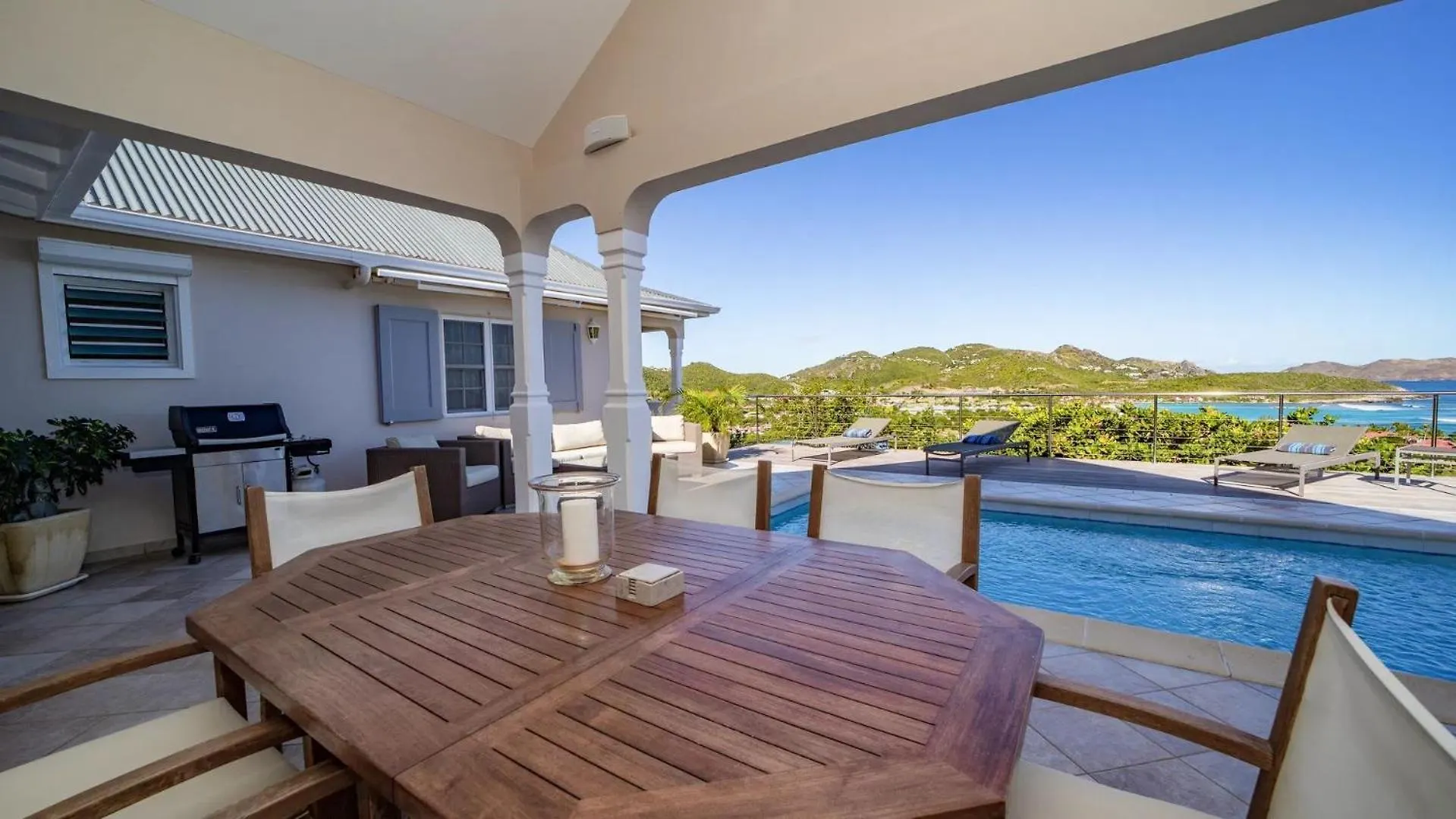 Cozy Caribbean Style Villa with Relaxing Views Gustavia Saint-Barthelemy